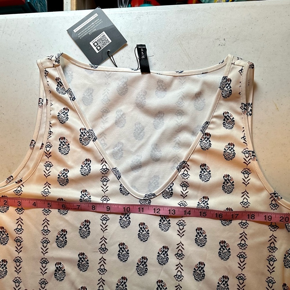 NWT Just Fashion Now size XXL a line sleeveless dress - Picture 10 of 10